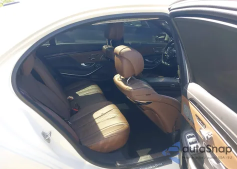 2017 Mercedes-Benz S 550 4Matic из США, поврежденный, VIN WDDUG8FB7HA324496